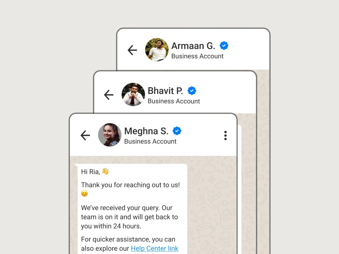 WhatsApp Business API Dashboard